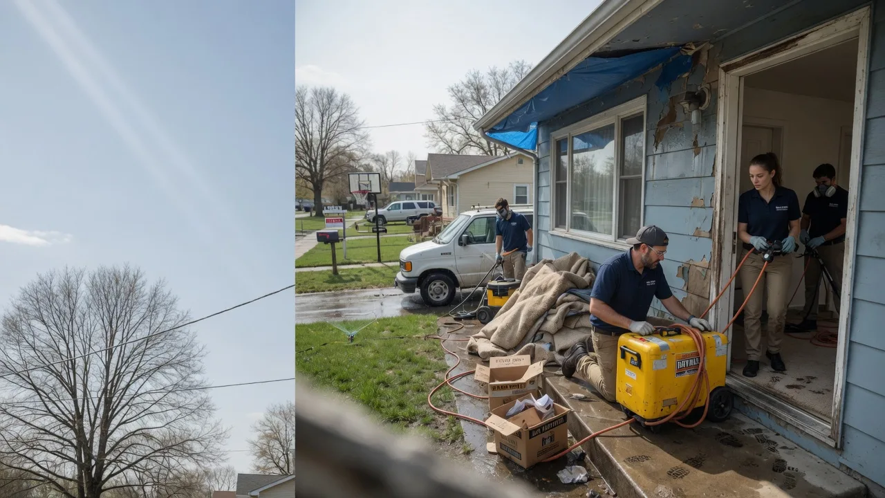 Basement Flood Cleanup in West Lafayette, IN near me